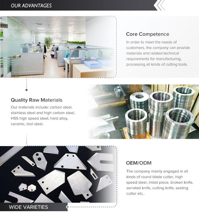 フィルム包装機械のためのシグネチャーカット産業用包装刃 5