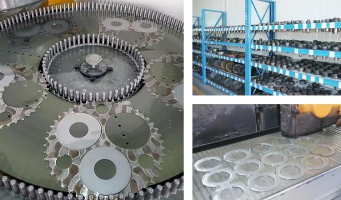 カービッド 波紋型ボックス 切断 クレイシング 円形切断 ナイフ刃 紙切断機ディスク 2