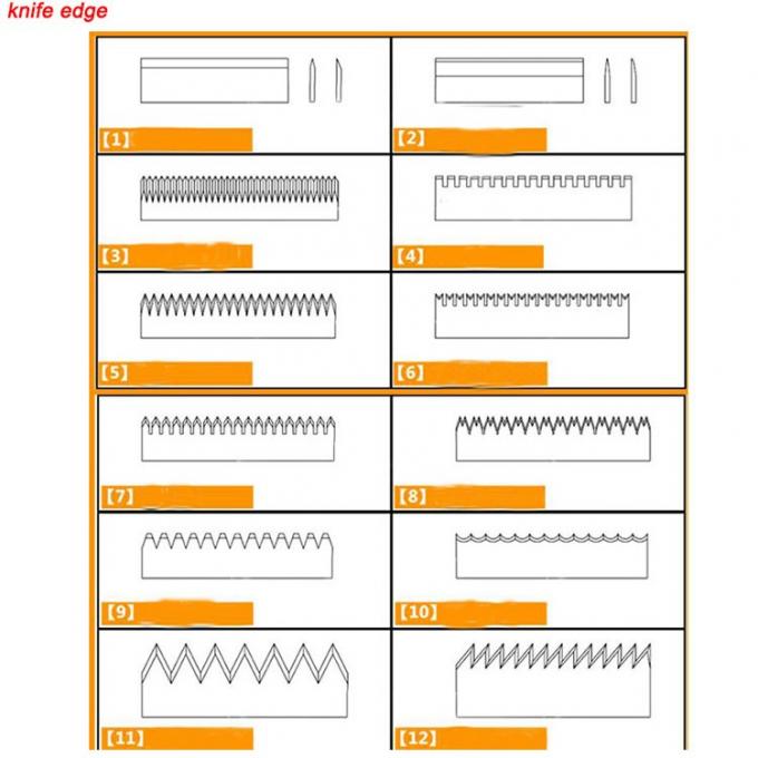 6インチ OEM 切断 歯のパッキングマシンのための刺毛刃 1